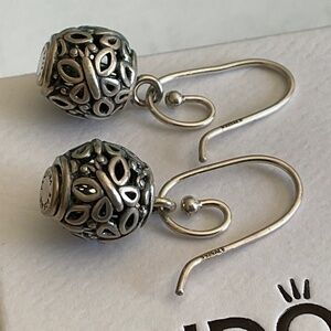 Pandora dangling earrings